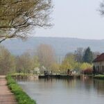 Dijon Velars une bonne ballade à vélo sur les chemins bordant le canal de bourgogne découpé par de belles écluses